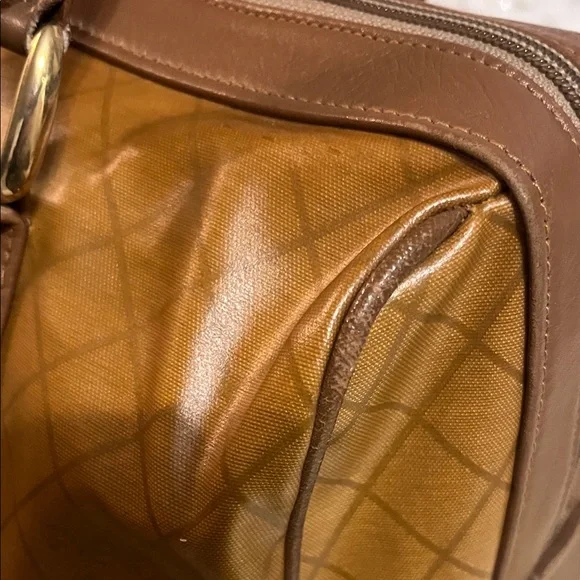 Givenchy Tan and Brown Duffel Bag